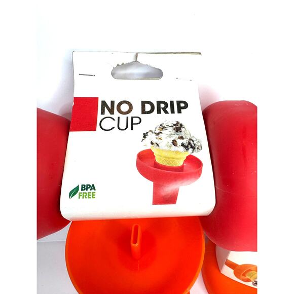 Silicone Ice Cream Holders for No-Drip Enjoyment Dual Ends Cones and Popsicles - Picture 3 of 5